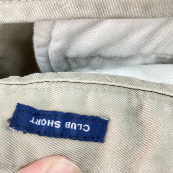Vineyard Vines Shorts Club Short Men’s Size 35 Chino Cotton Tan 9” Inseam - Picture 10 of 10